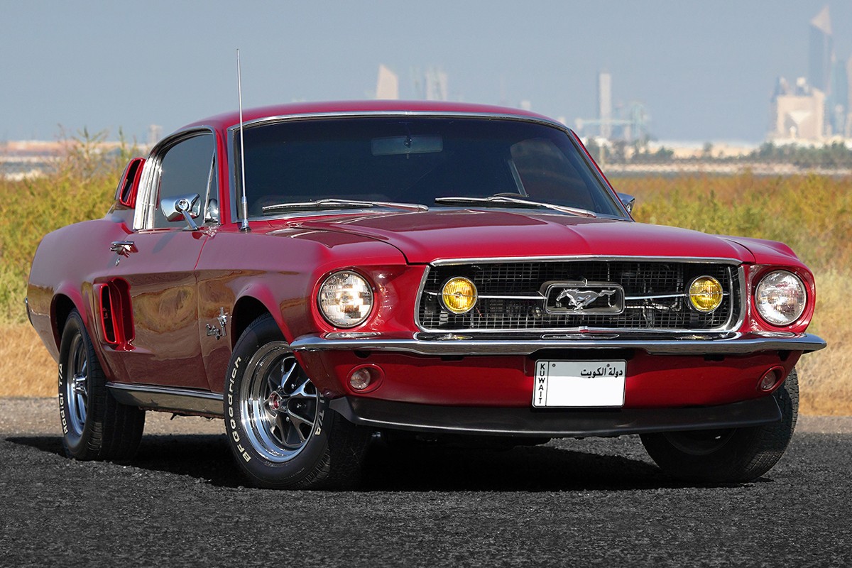 1967 Ford Mustang Fastback 289 red