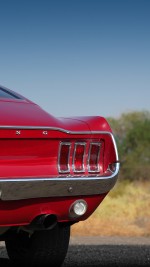 1967 Ford Mustang Fastback 289 red