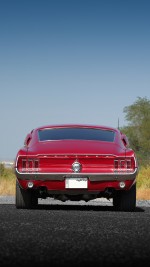 1967 Ford Mustang Fastback 289 red