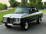 1984 Range Rover Classic Glenfrome Ashton England Convertible - 96k km