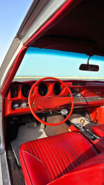 1969 Oldsmobile 442 Coupe Silver w-red